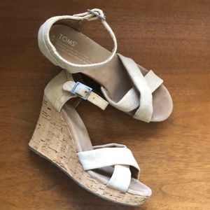Toms Wedge Sandals